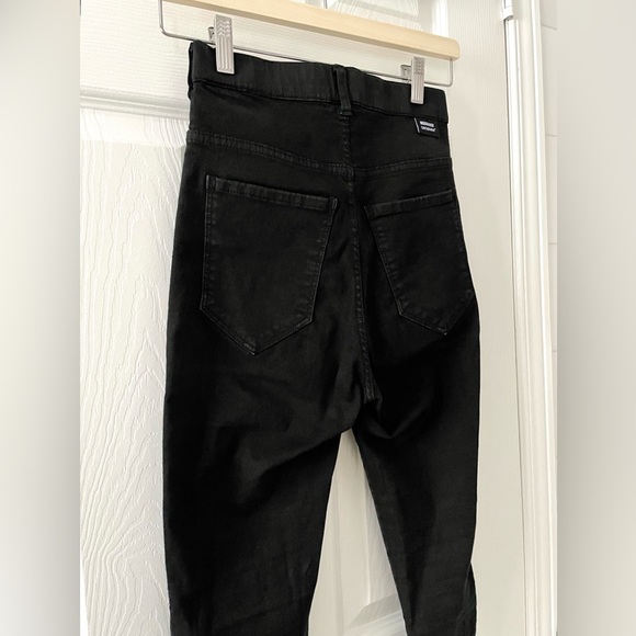 Dr. Denim Moxy Skinny Black Jeans [95% cotton] - Picture 8 of 10